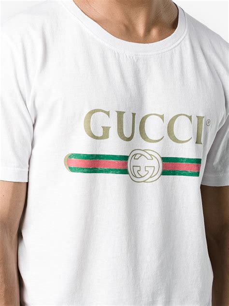 white gucci t shirt fake|authentic gucci labels.